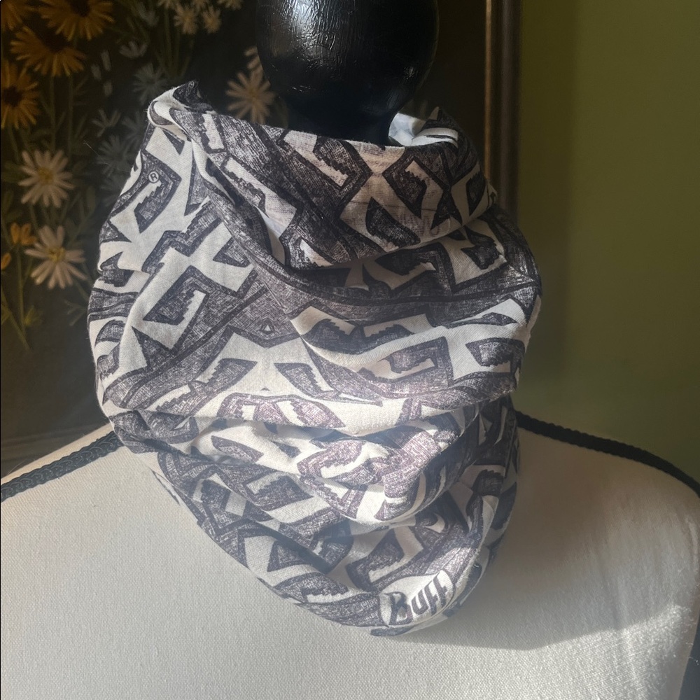2 Buffs - Coolmax Neckwear - Black and White and Green and Yellow - Picture 5 of 5